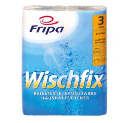 Fripa Wischfix Haushaltstücher, 3-lagig 