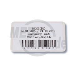 Barcode-Schild für MELAstore-Box 100/200 